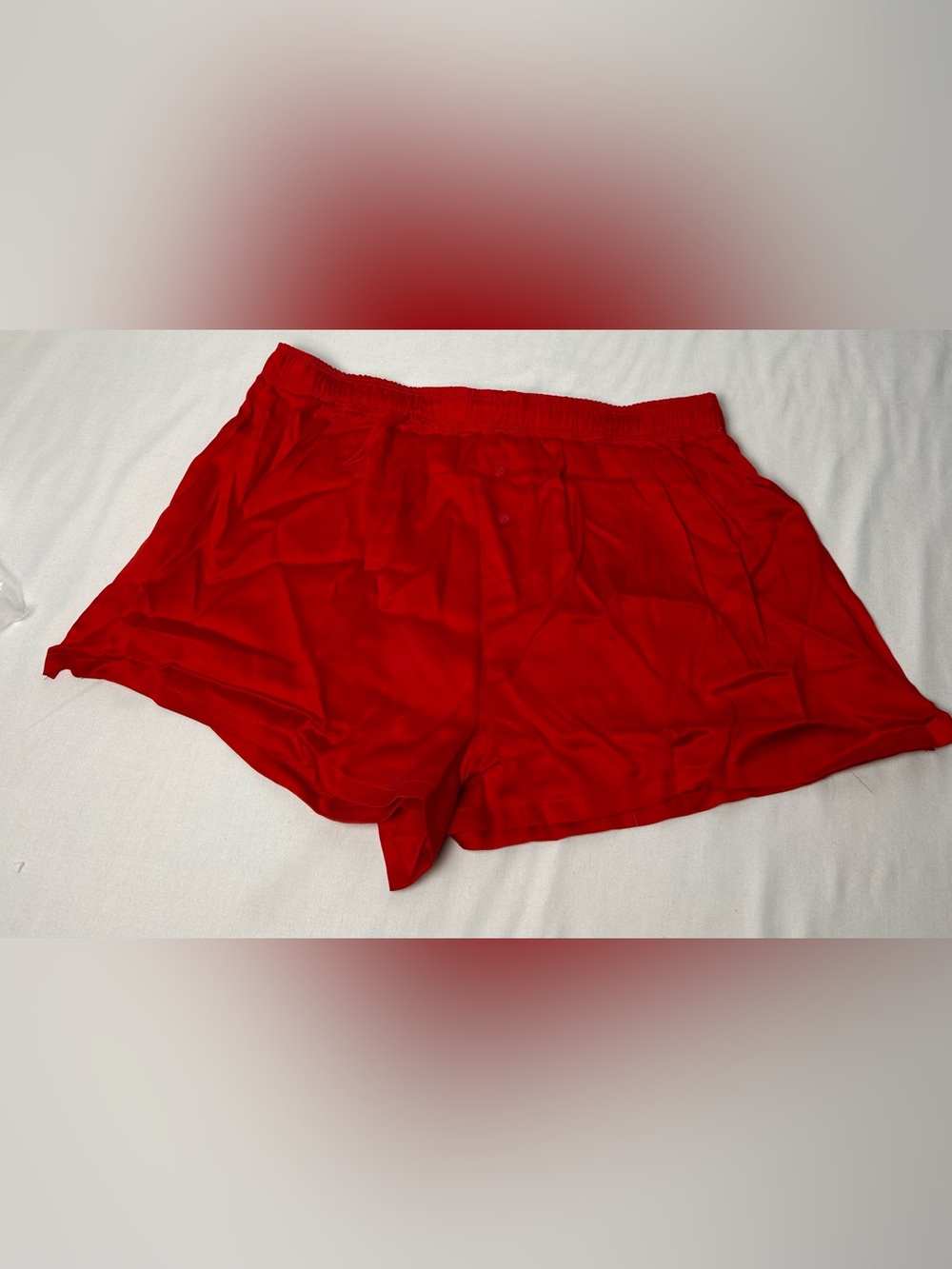 PINK Victoria's Secret Bright Red Athletic Lounge Shorts